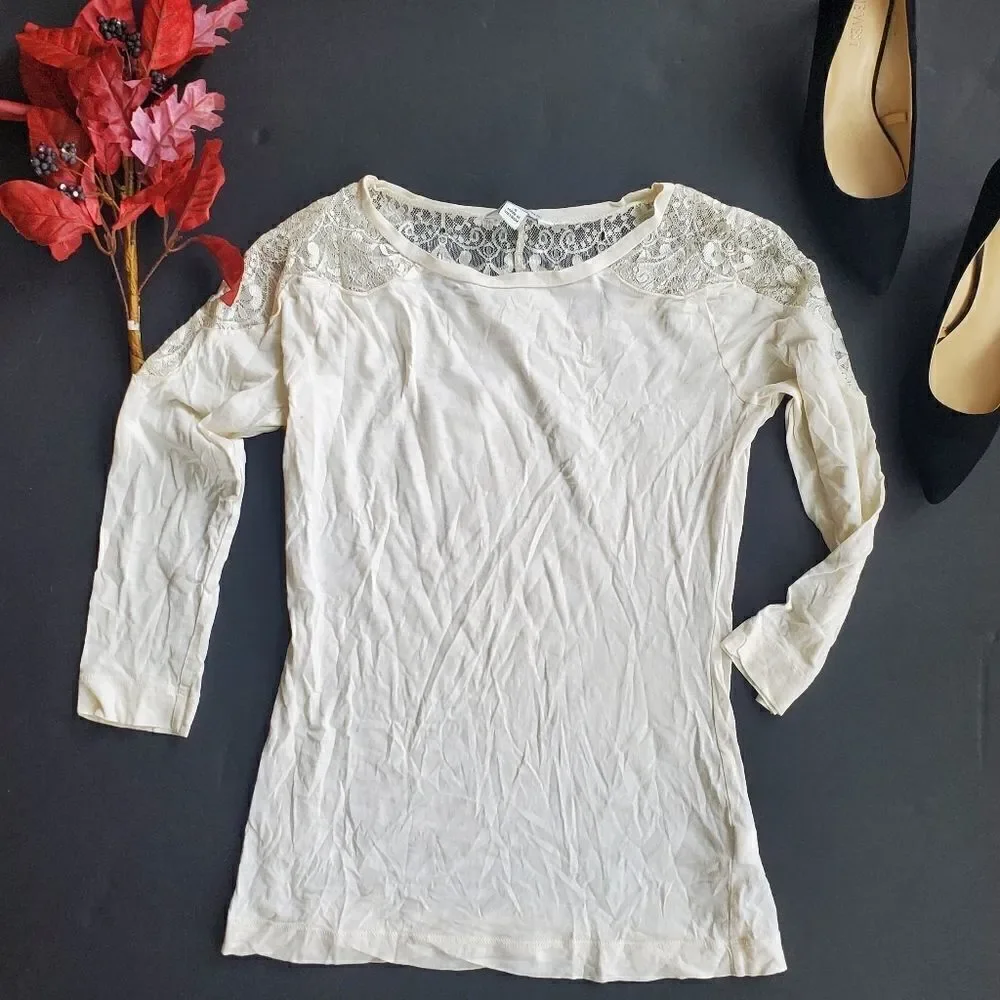 Banana Republic White Blouse